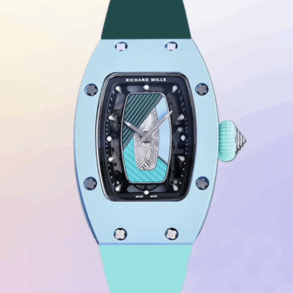 richard mille rm 07 01 pastel blue watch 7753 j0eop