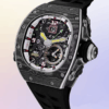 richard mille rm 62 01 automatic men watch black rubber band carbon fiber 3957 x5l2h
