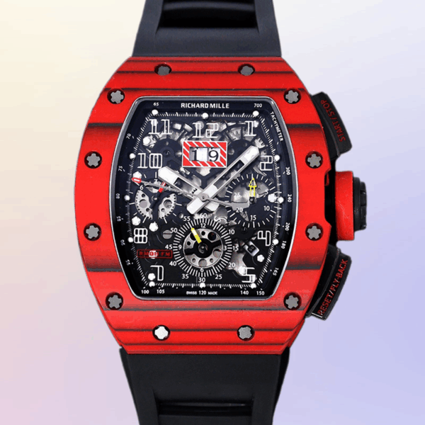 richard mille rm011 rm011 019 around 45mm men transparent dial watch 2885 4cvok