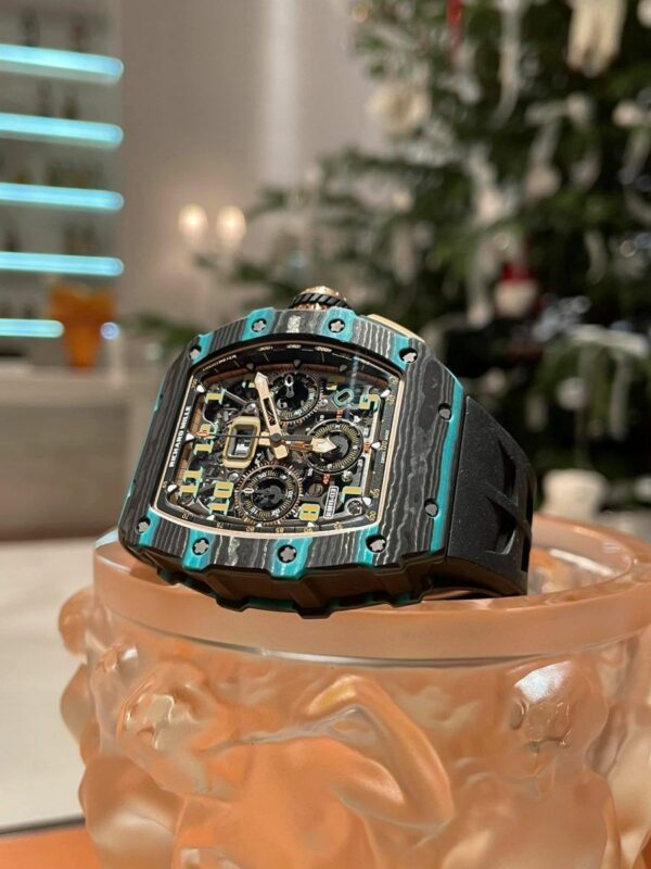 richard mille rm11 03 ultimate edition flyback chronograph in carbon watch 6690 mn4he