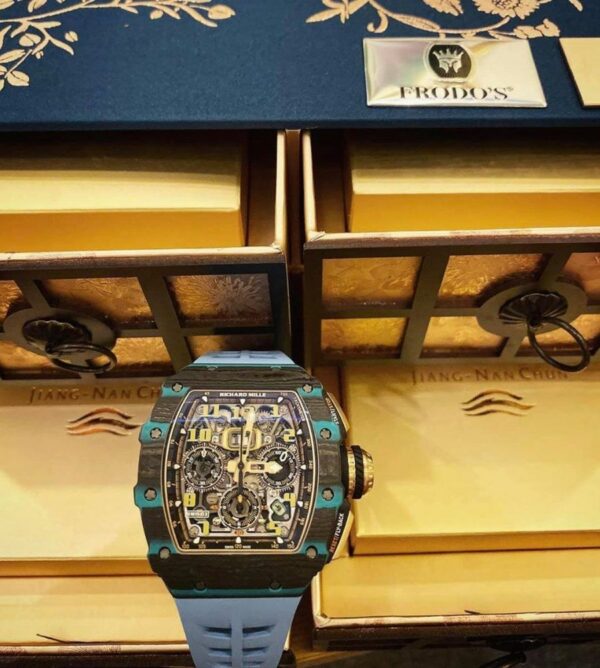 richard mille rm11 03 ultimate edition flyback chronograph in carbon watch 9597 ll8xw
