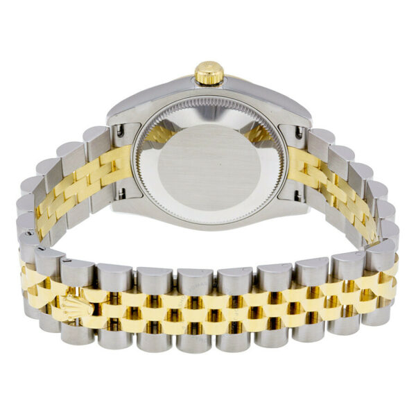 Rolex Datejust Lady 31 Automatic Champagne Dial Stainless Steel and 18kt Yellow Gold Jubilee Bracelet Ladies Watch 178273CJDJ - Image 4
