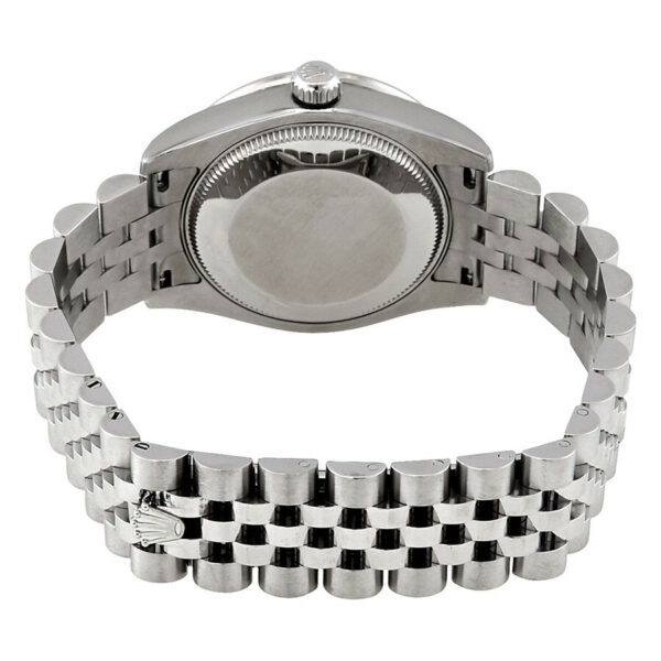 Rolex Datejust Lady 31 Black Mother of Pearl Dial Stainless Steel Jubilee Bracelet Automatic Watch 178384BKMDJ - Image 4