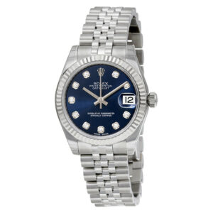 Rolex Datejust Lady 31 Blue Dial Stainless Steel Jubilee Bracelet Automatic Watch 178274BLDJ