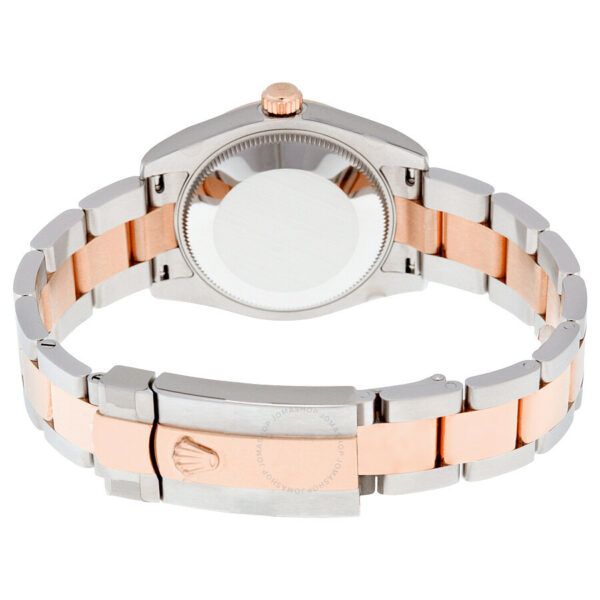 Rolex Datejust Lady 31 Chocolate Brown Dial Stainless Steel and 18K Everose Gold Oyster Bracelet Automatic Watch 178271CHRDO - Image 4