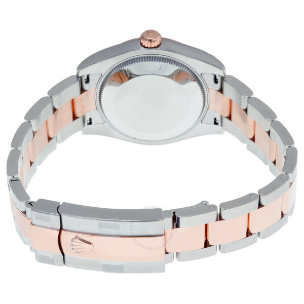 Rolex Datejust Lady 31 Chocolate Dial Stainless Steel and 18K Everose Gold Oyster Bracelet Automatic Watch 178241CHRDO - Image 4