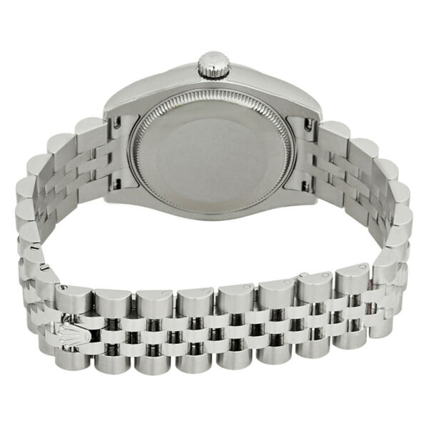 Rolex Datejust Lady 31 Dark Rodium Raised Floral Motif Dial Stainless Steel Jubilee Bracelet Automatic Watch 178274RFJ - Image 4