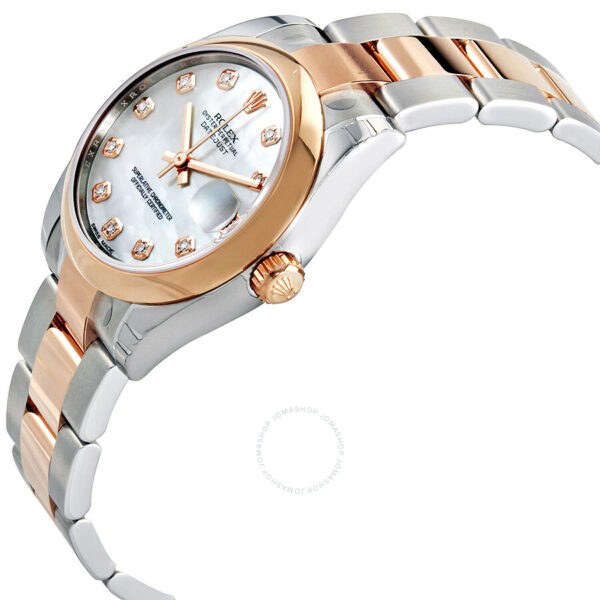 Rolex Datejust Lady 31 Mother of Pearl Dial Stainless Steel and 18K Everose Gold Oyster Bracelet Automatic Watch 178241MDO - Image 3
