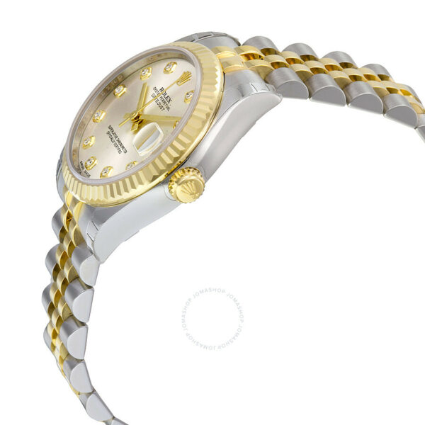 Rolex Datejust Lady 31 Silver Dial Stainless Steel and 18K Yellow Gold Jubilee Bracelet Automatic Watch 178273SDJ - Image 3