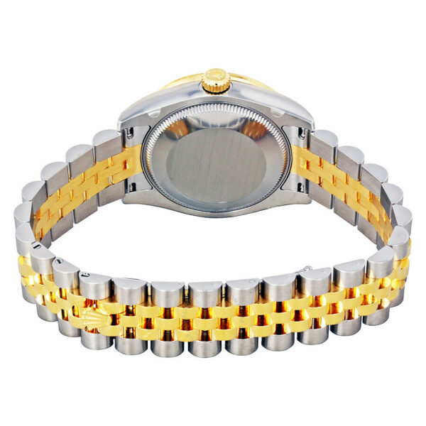 Rolex Datejust Lady 31 Silver Dial Stainless Steel and 18K Yellow Gold Jubilee Bracelet Automatic Watch 178383SRDJ - Image 4