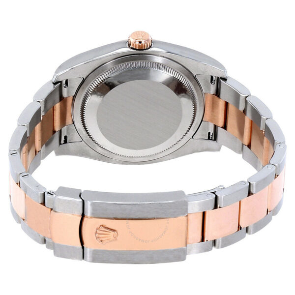 Rolex Datejust Pink Dial Stainless Steel and 18ct Everose Gold Automatic Watch 116201PSO - Image 4
