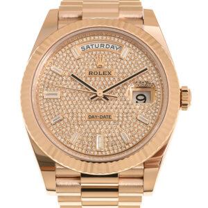 Rolex Day-Date 40 Pave Automatic Chronometer Men’s Watch M228235-0036