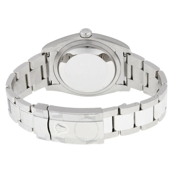Rolex Oyster Perpetual 36 mm Silver Rhodium Dial Stainless Steel Bracelet Automatic Ladies Watch 116234SRSO - Image 4