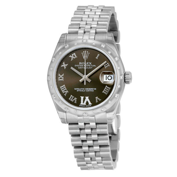 Rolex Oyster Perpetual Datejust 31 Bronze Dial Stainless Steel Jubilee Bracelet Automatic Ladies Watch 178344BRDJ - Image 2