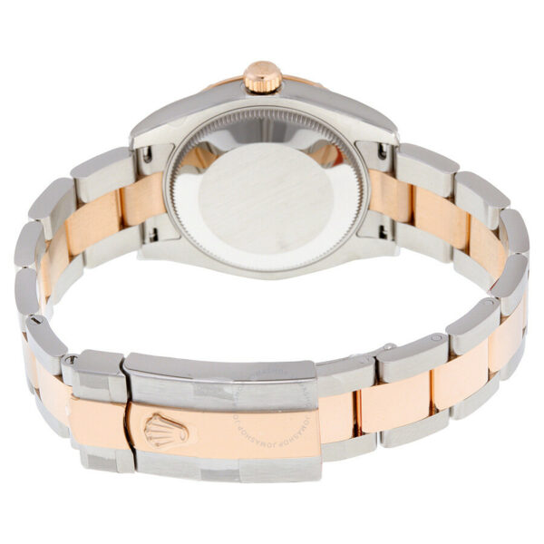 Rolex Oyster Perpetual Datejust 31 Mother of Pearl Dial Stainless Steel and 18K Everose Gold Bracelet Automatic Ladies Watch 178341MRO - Image 4