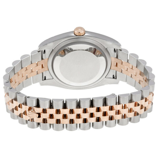 Rolex Oyster Perpetual Datejust 36 Pink Dial Stainless Steel and 18K Everose Gold Jubilee Bracelet Automatic Ladies Watch 116201PDJ - Image 4