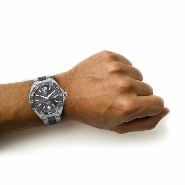tag heuer formula 1 calibre 5 automatic date 43mm mens watch waz2011 ba0843 1110 rwuok
