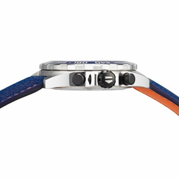 tag heuer formula 1 gulf quartz chronograph special edition 43mm mens watch caz101n fc8243 3129 h1az5