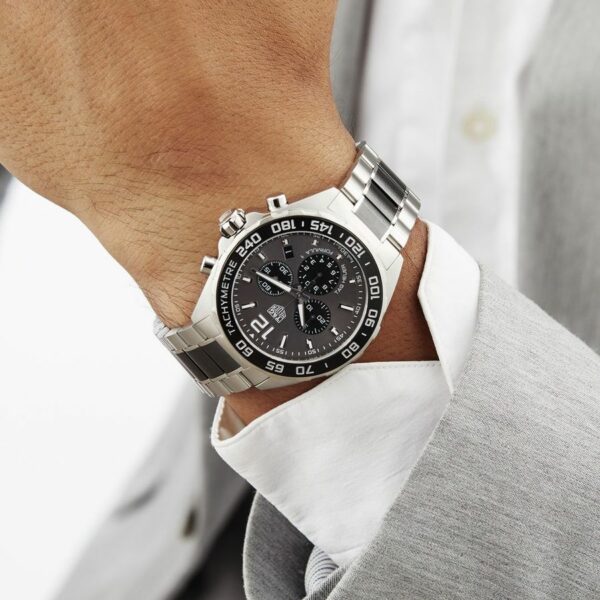 tag heuer formula 1 quartz chronograph 43mm mens watch caz1011 ba0843 5624 v0udl