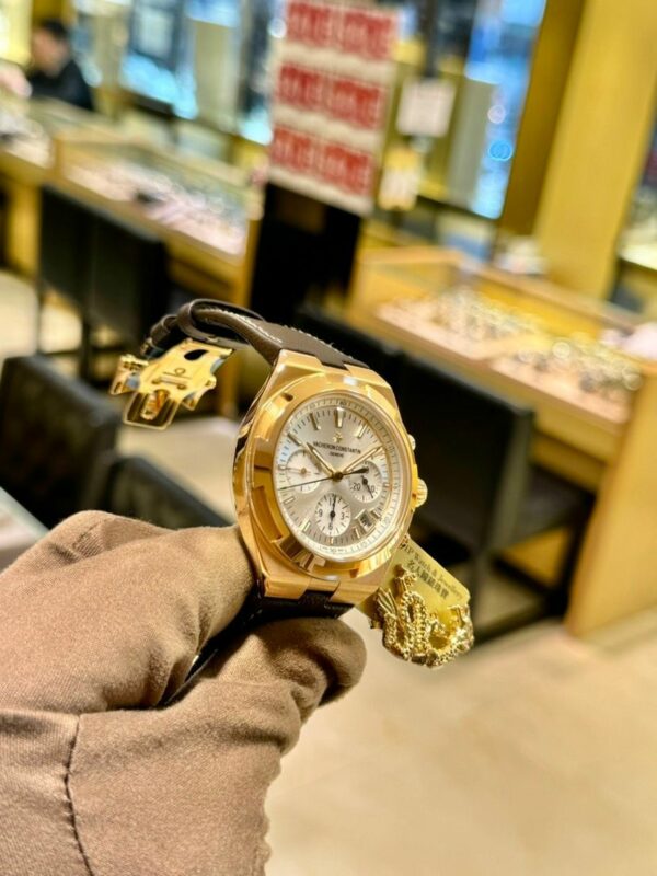 vacheron constantin overseas chronograph 5500v000r b074 42 5 mm pink gold watch 1789 mhkvz